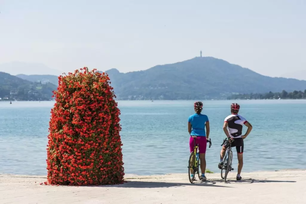 Cycling in Klagenfurt Austria